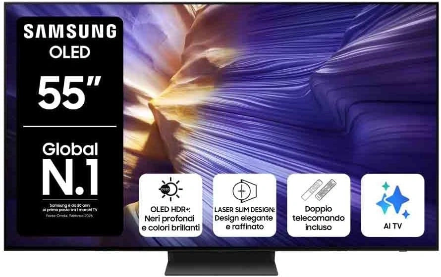 Samsung OLED 4K, Televisore, con controllo intelligente