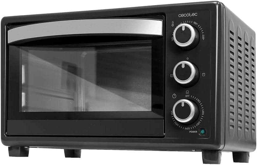 Cecotec, Forno elettrico, 1500 W, 23 l, con timer, Nero