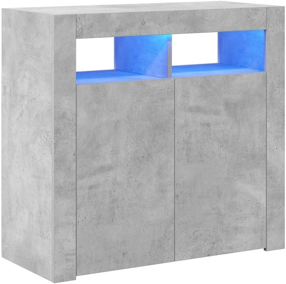 vidaXL, Prodotto per casa e tempo libero, a LED, Grigio