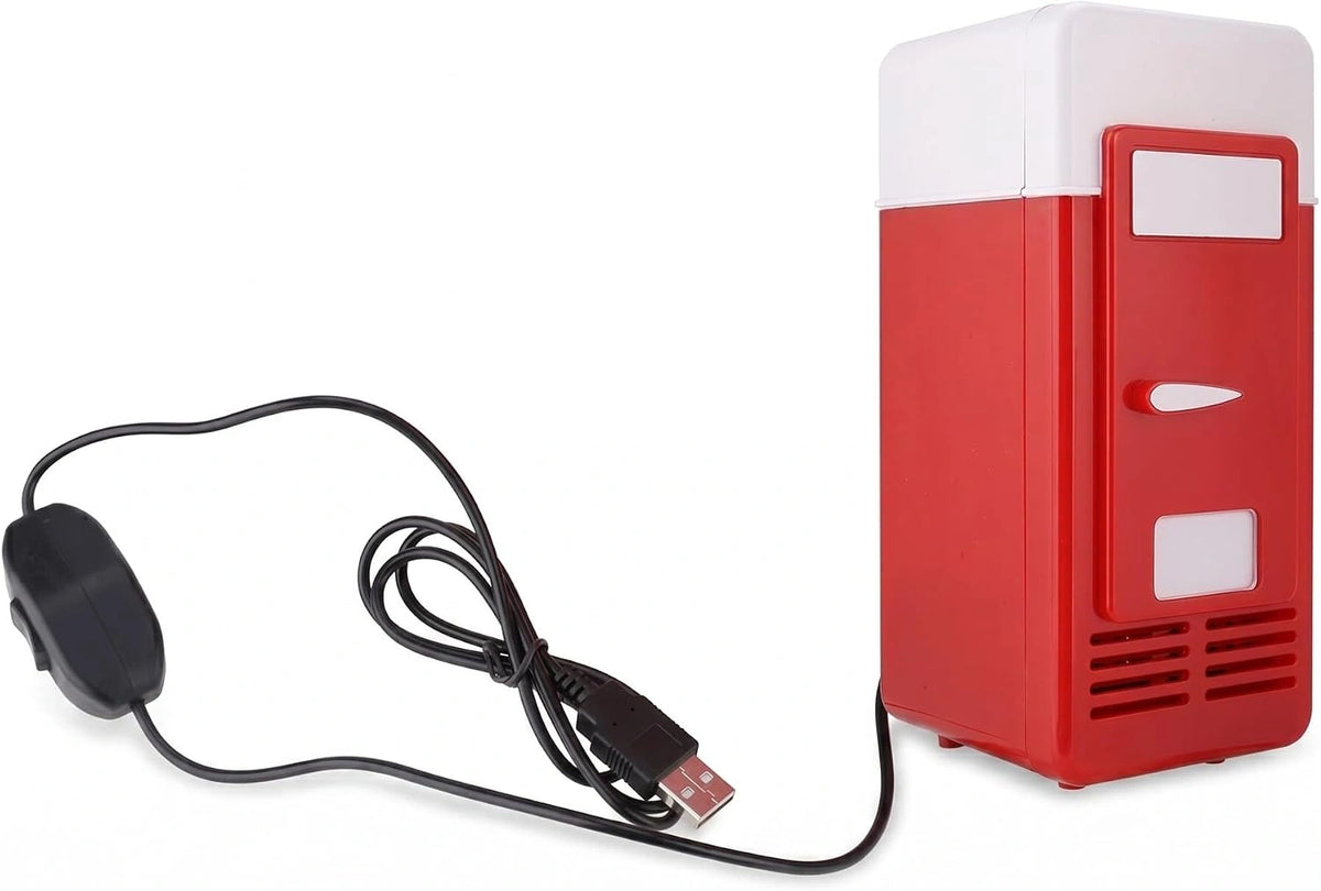 DC 5V 10W, Frigorifero, 5V, 10W, portatile, Nero/Rosso