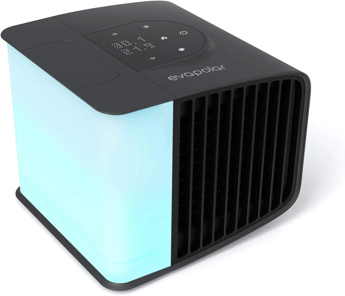 Ventilatore, con controllo intelligente, Nero