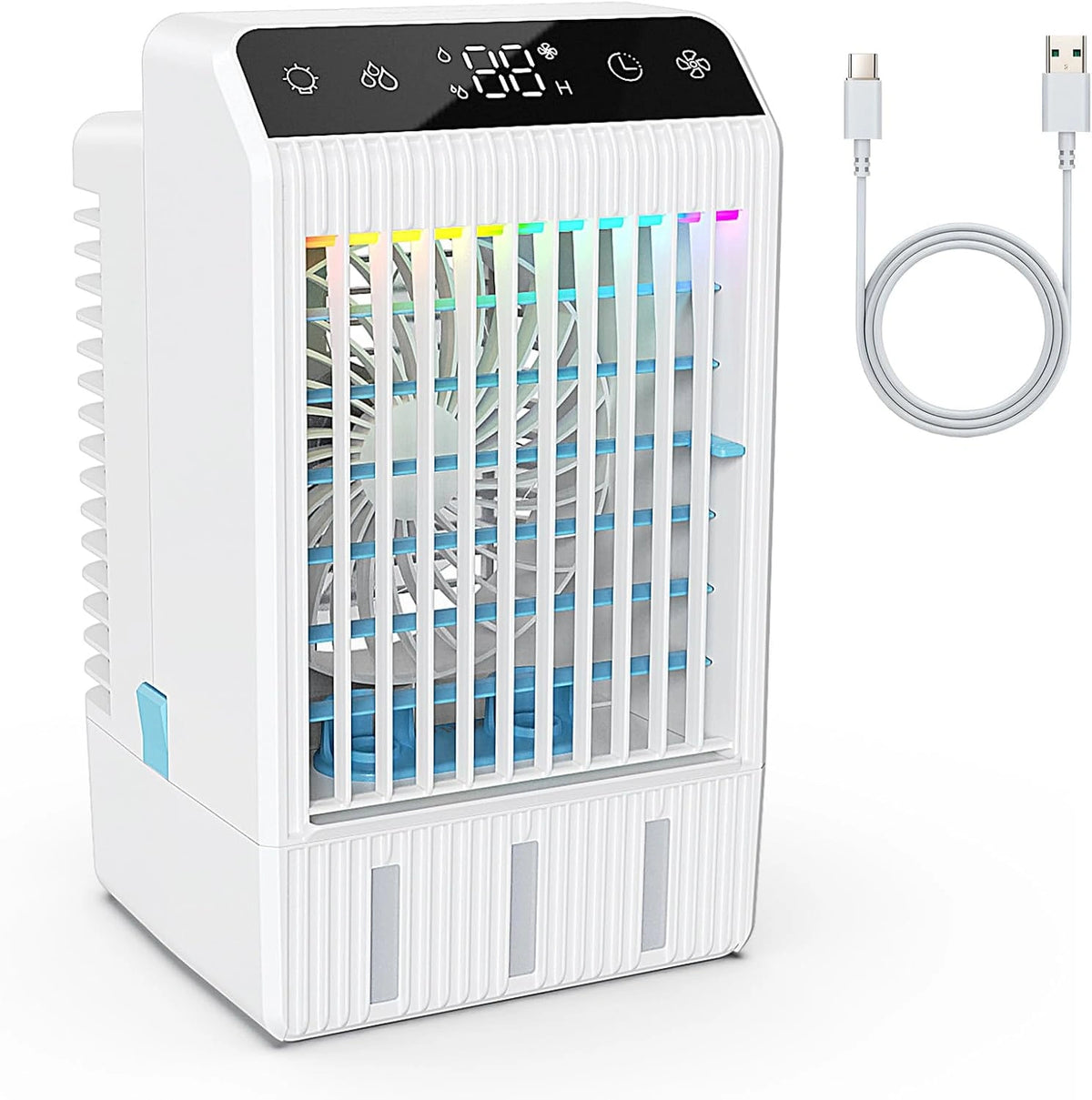 Climatizzatore portatile, con timer, portatile, silenzioso