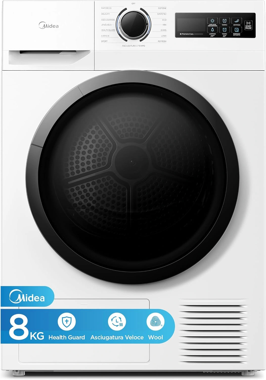 Midea, Climatizzatore split, 8 kg