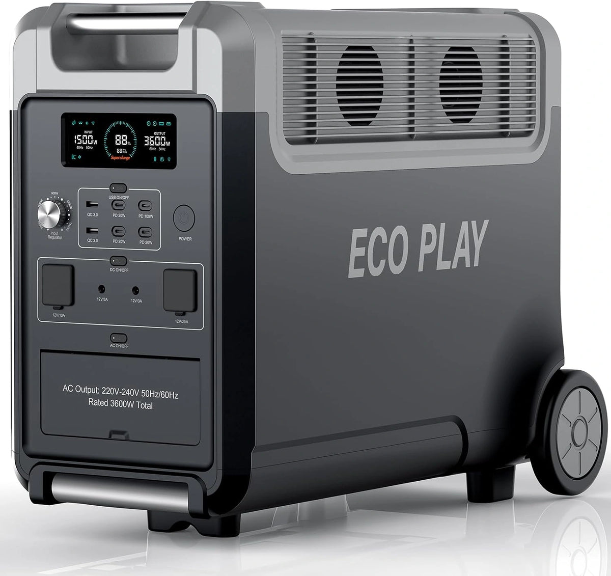 Stazione, Generatore di corrente, 3600W, 3840Wh