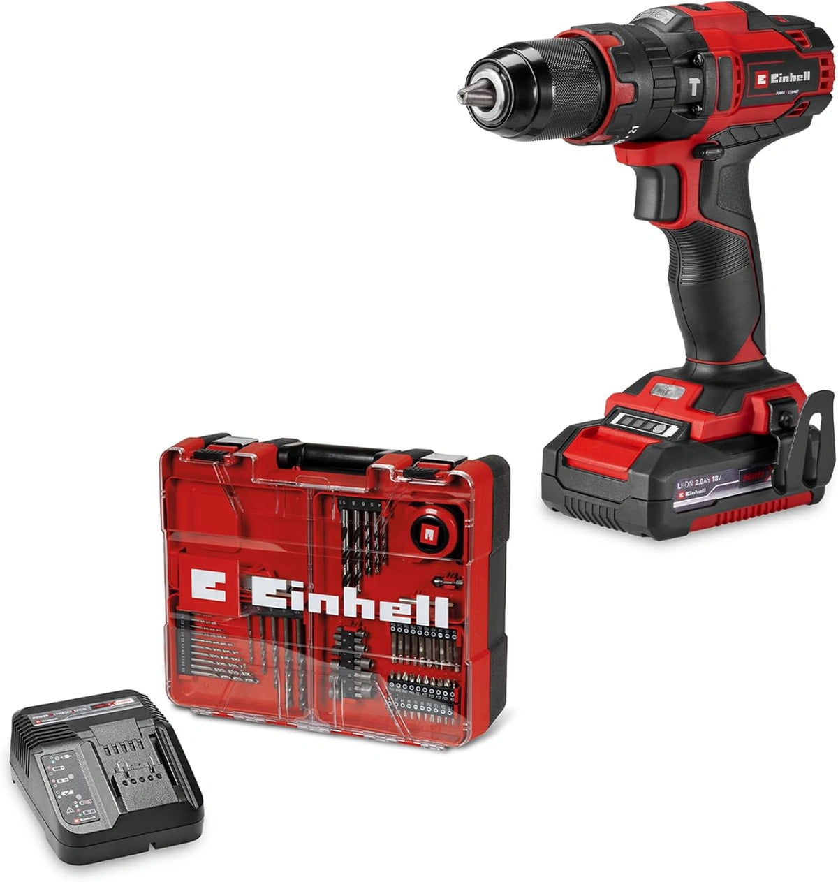 Einhell, Trapano avvitatore, 2,0 Ah