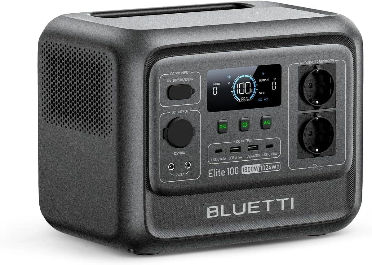 BLUETTI, Stazione di alimentazione portatile, 1024Wh, portatile