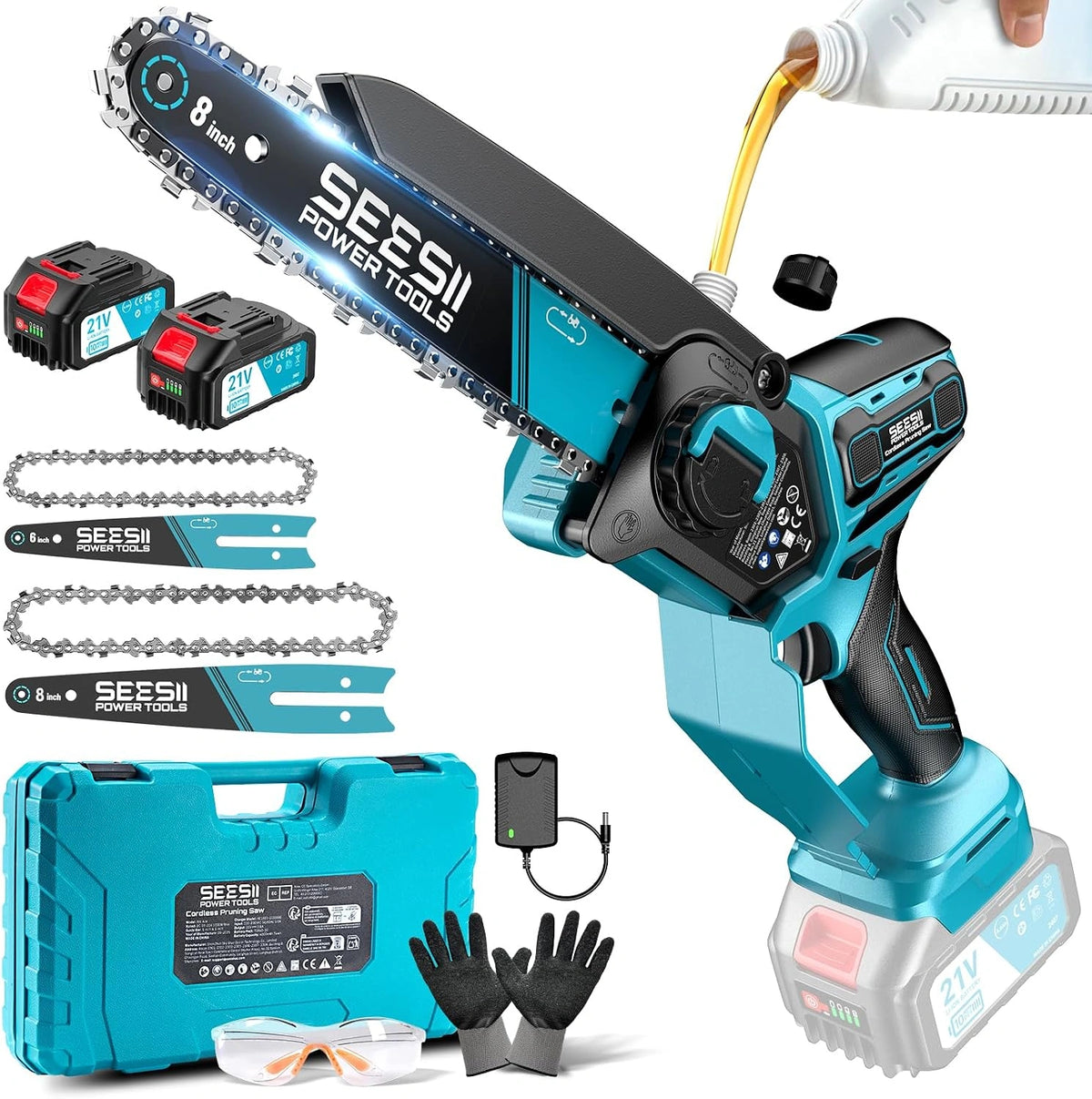SEESII 6, Motosega, 1000 W