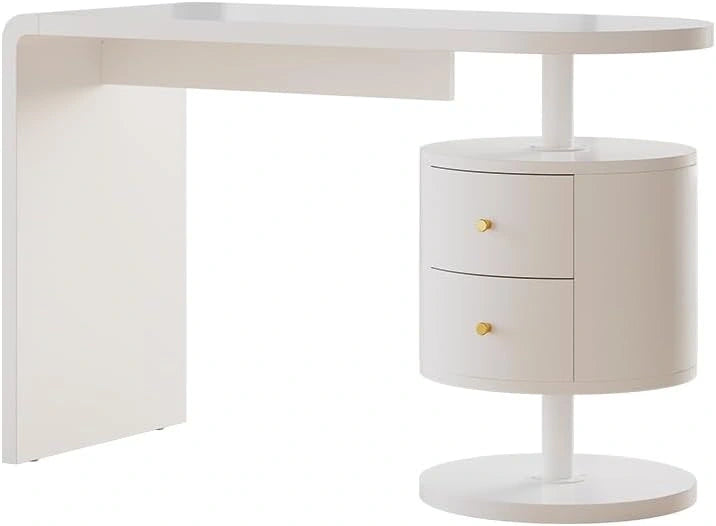 Vicco, Scrivania, 50 cm, Bianco
