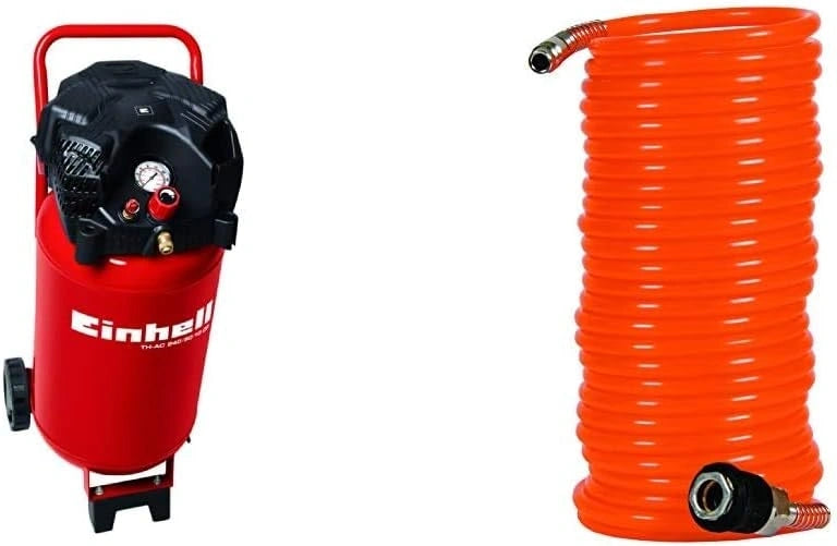 Einhell, Compressore d'aria, 1500 W, 50 L, 240 L, Arancione