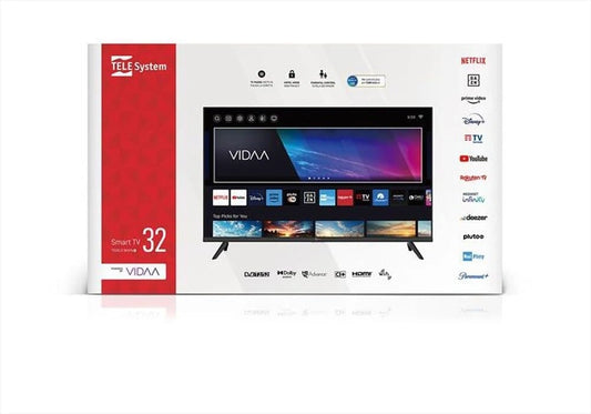 TELE, Televisore, a LED, con controllo intelligente