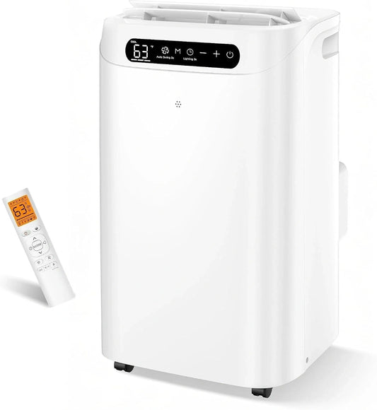 Climatizzatore portatile, 14000 BTU, con telecomando, portatile