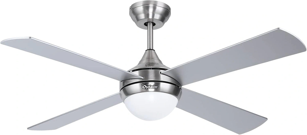 Ovlaim 122CM, Ventilatore da soffitto, 122CM, con telecomando, con timer, a LED