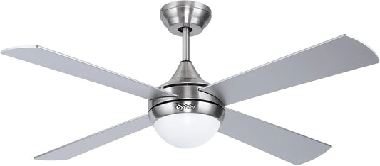 Ovlaim 122CM, Ventilatore da soffitto, 122CM, con telecomando, con timer, a LED