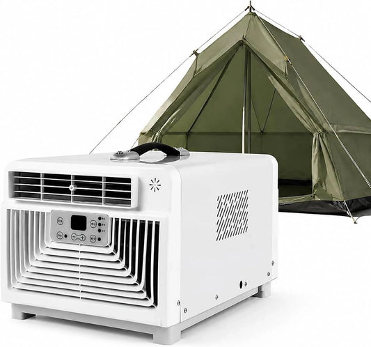 Climatizzatore portatile, 3400 BTU, 300W, portatile, silenzioso, multifunzione