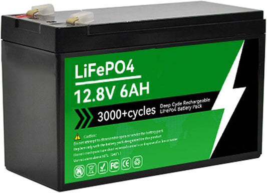 Batteria ricaricabile, 12.8V, 6AH, 12AH