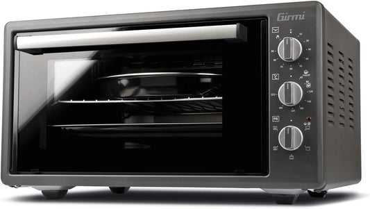 Girmi FE4500, Forno elettrico, 1400 W, 45 Litri, con timer, regolabile, Nero/Grigio