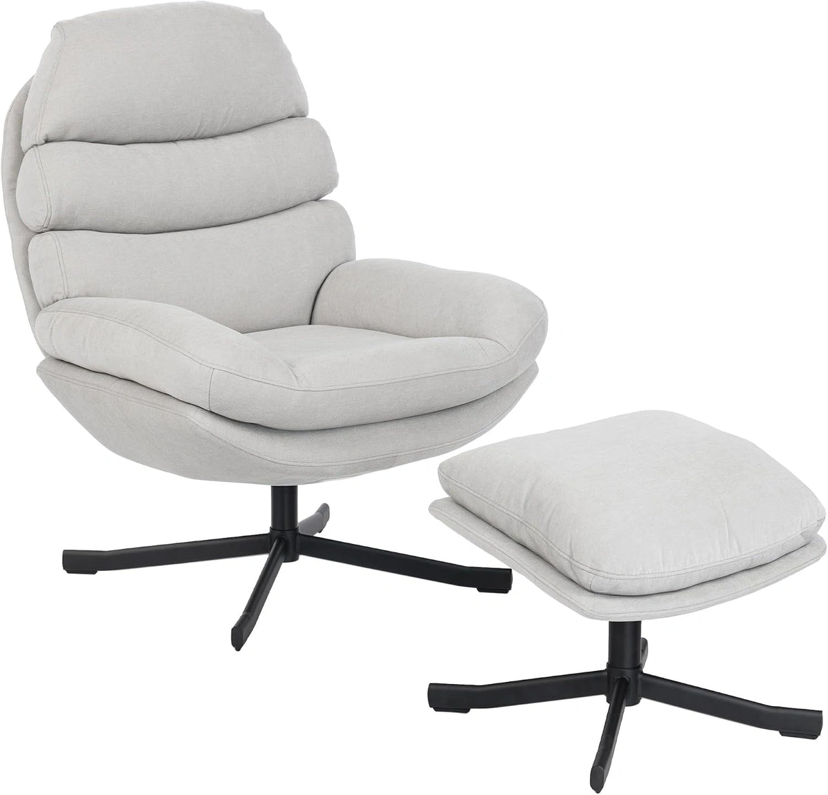 HOMCOM, Poltrona, Bianco