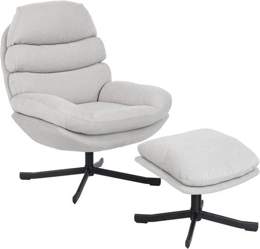 HOMCOM, Poltrona, Bianco