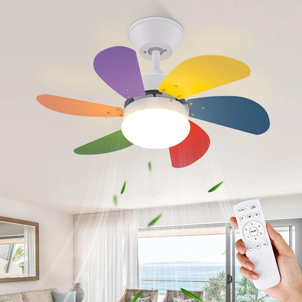 Homefire, Ventilatore da soffitto, silenzioso