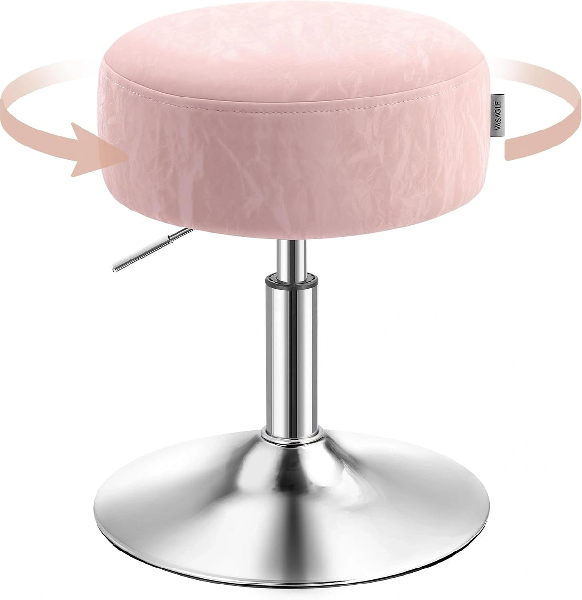 VASAGLE, Letto, regolabile, Rosa