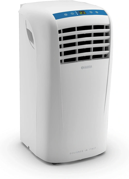 Olimpia Splendid-02265, Climatizzatore portatile, 000 Btu/H, 2.1 Kw, portatile, multifunzione, Bianco