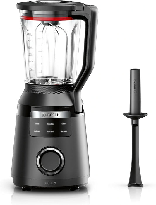 Bosch MMB6652B, Prodotto per casa e tempo libero, 1800 W, 3L, Nero/Argento