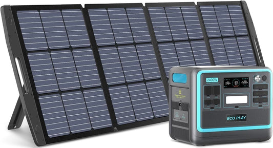 Centrale, Stazione di alimentazione portatile, 200 W, 2400 W, 2048 Wh, portatile