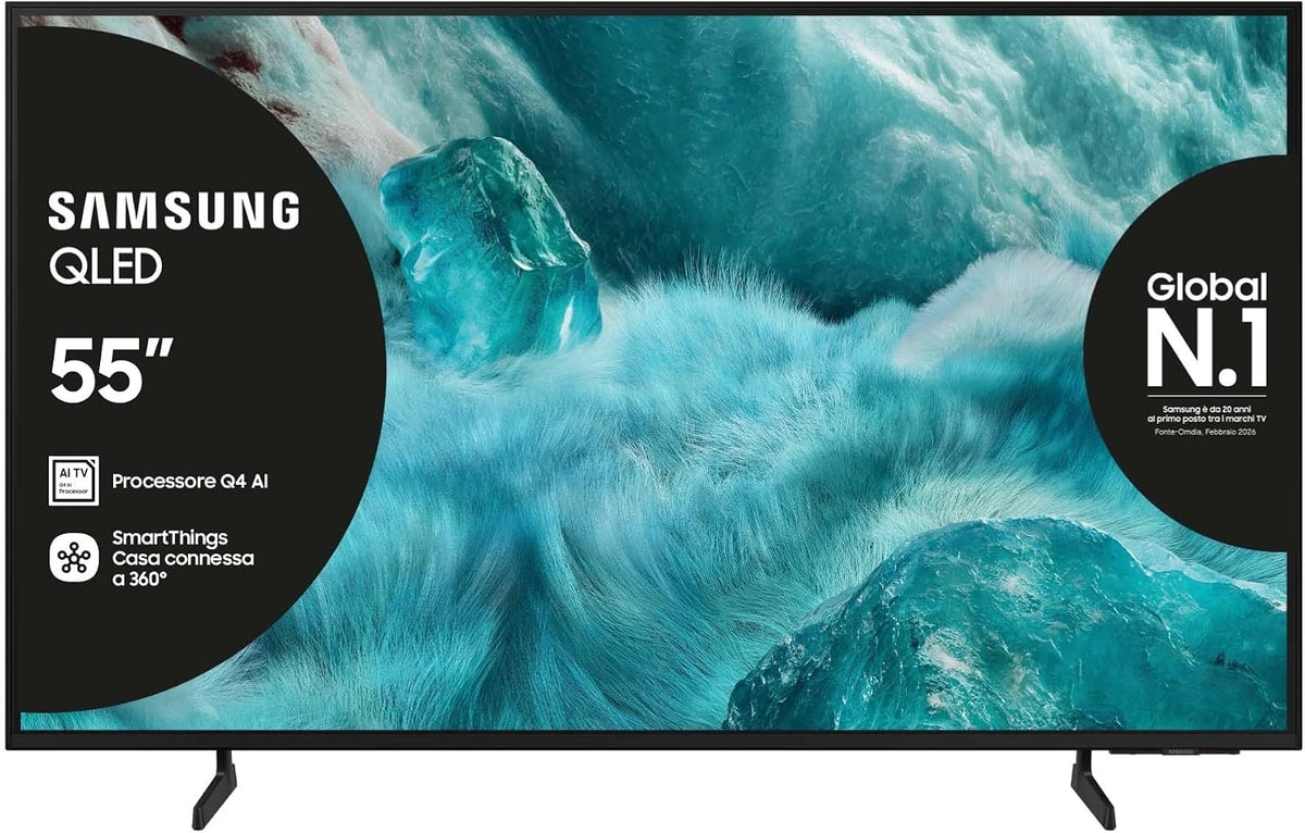 Samsung QLED 4K, Televisore, con controllo intelligente