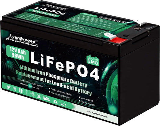 Batteria ricaricabile, 12V, 8 Ah