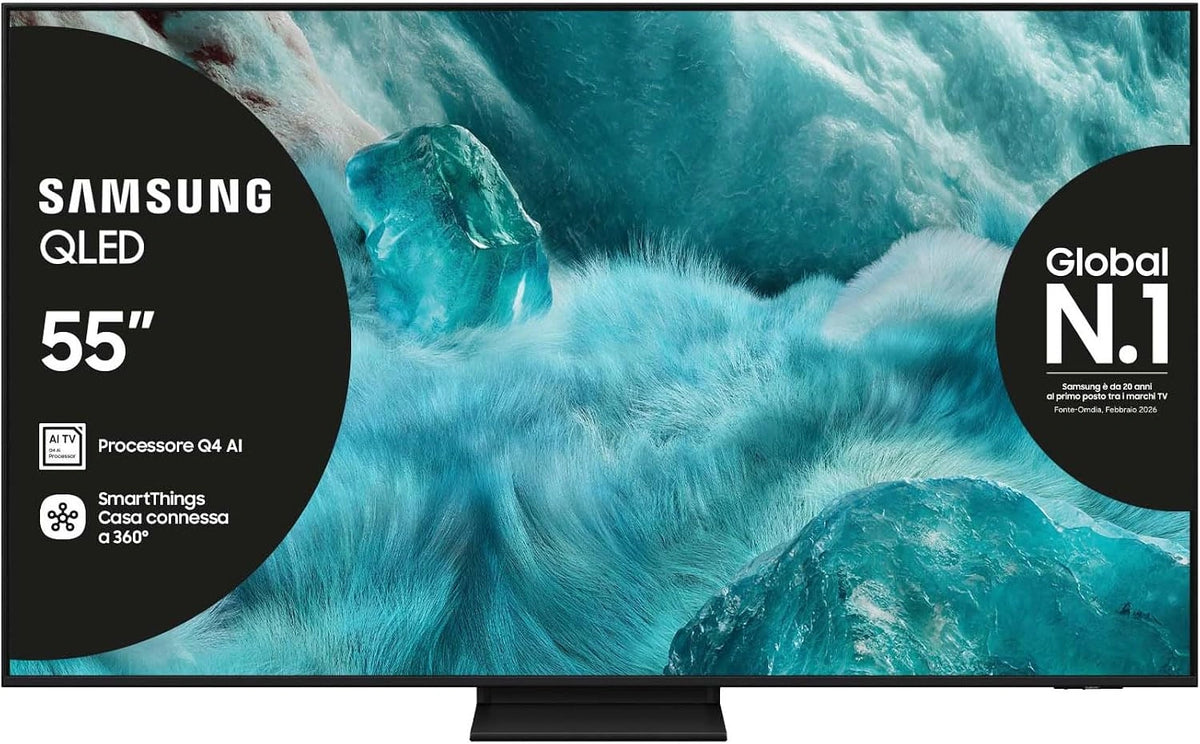 Samsung QLED 4K, Televisore, con controllo intelligente
