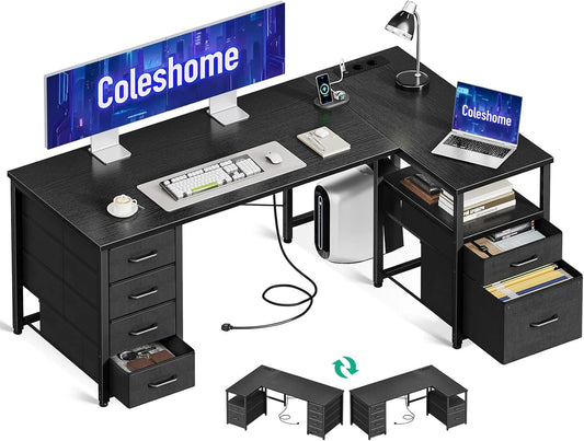 Coleshome, Scrivania, Nero