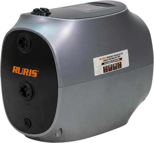 RURIS, Pompa elettrica, 1150 W, 90 L, con timer, con display digitale, con tecnologia inverter