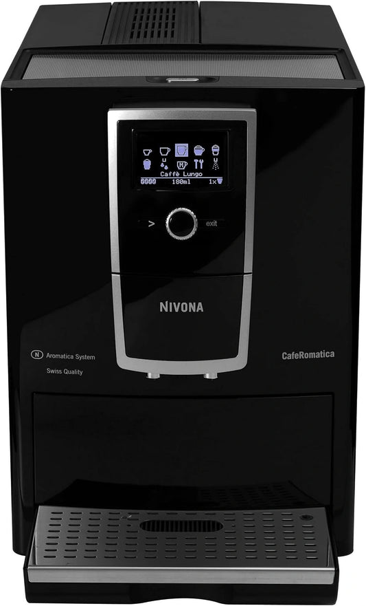 Nivona, Macchina da caffè, 1.8L, automatico, Nero/Argento