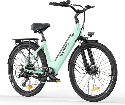 HillMiles, Bicicletta elettrica, 36V, 13Ah, 25km/h