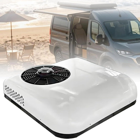 Climatizzatore portatile, 12 V, 24 V, con telecomando, Bianco
