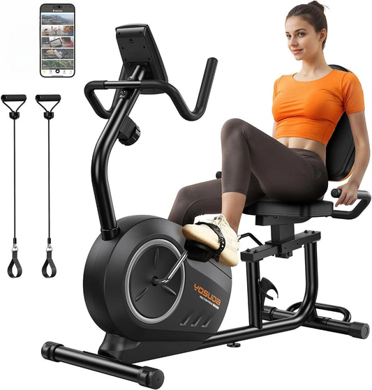 YOSUDA, Cyclette, 160KG, con display digitale, silenzioso, regolabile
