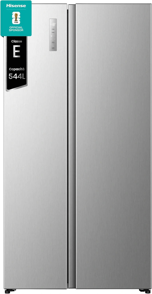 Hisense MS91558EI, Frigorifero, 544 litri, con tecnologia inverter, Argento