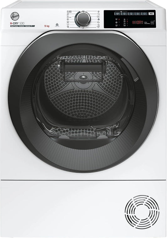 Hoover H-DRY 500, Climatizzatore split, 4 cm, 9 Kg, con Wi-Fi, con Bluetooth, con tecnologia inverter, Bianco