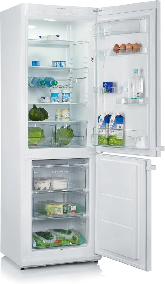 Severin KS 9782, Congelatore, 214 litri, 88 litri, 185 cm, Bianco