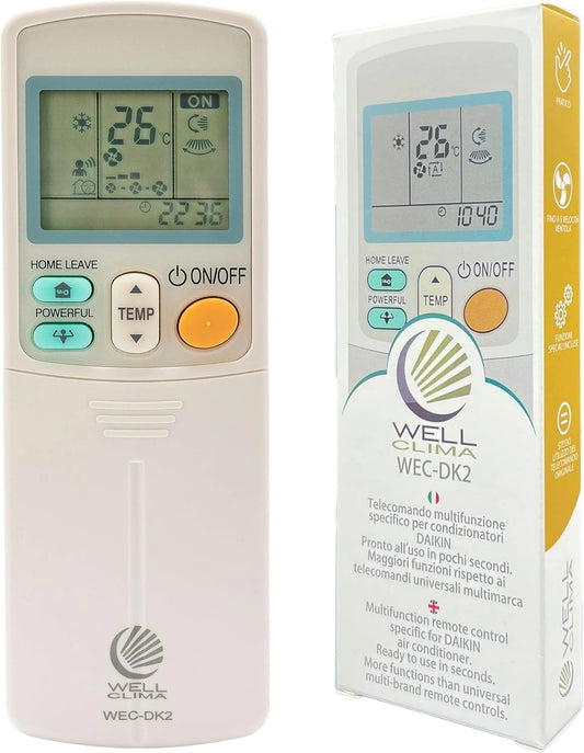 Wellclima, Prodotto per casa e tempo libero, con telecomando