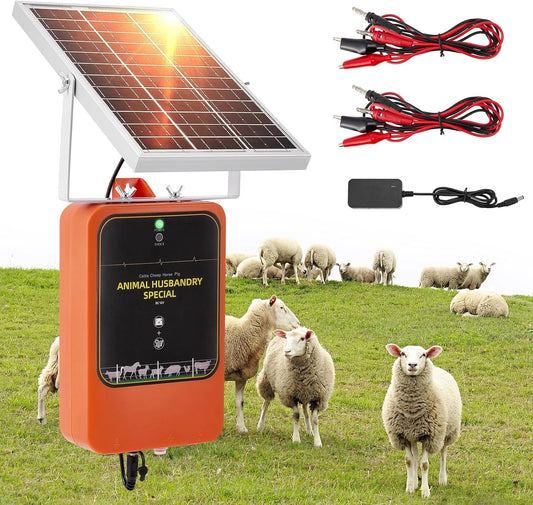 Elettrificatore, Pannello solare, 10km, ricaricabile