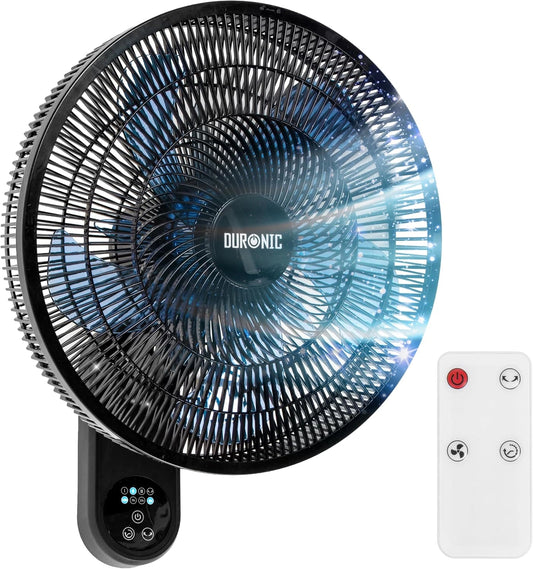 Duronic FN42 BK, Ventilatore, 50W, 16 Pollici