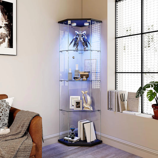 Vetrina, Prodotto per casa e tempo libero, a LED, Nero